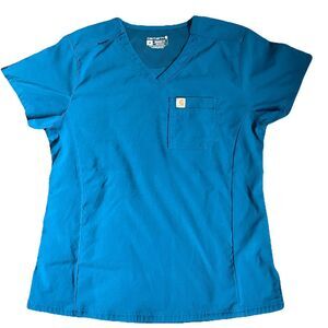 Carhartt Women's Size M Rugged Flex Peak Tuck-In scrub Top Nursing Hospital
